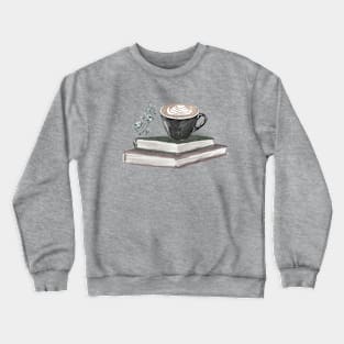 Book Lover Art Crewneck Sweatshirt